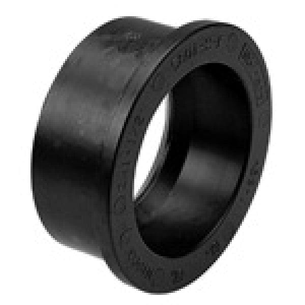 ABS Flush Bushing - Spigot x Hub - 4" x 2" - Fittings N' Valves