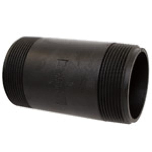 ABS Nipples 3" - MIPT x MIPT - 3" x 10" - Fittings N' Valves