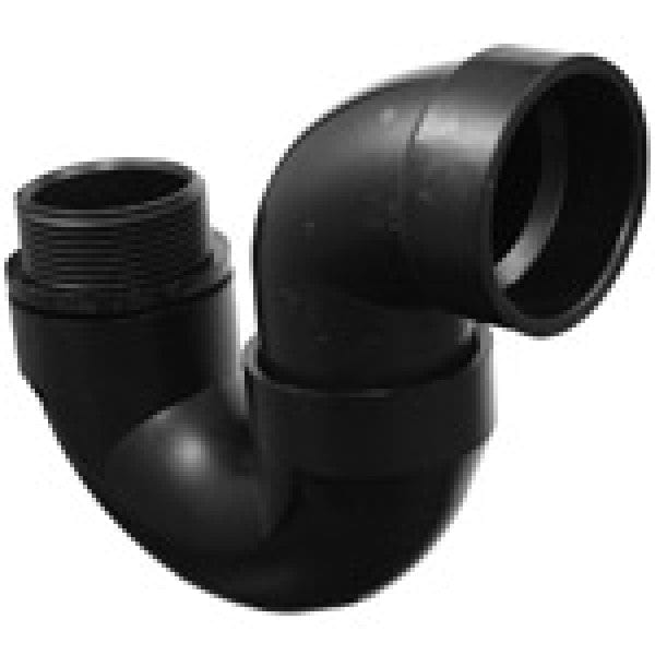 ABS P-Trap - Hub x SJ - 1-1/2"