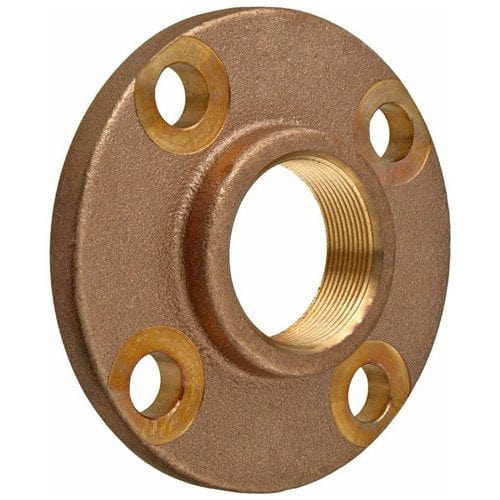 2" Brass Threaded Companion Flange (Lead Free)