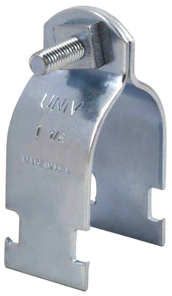 2-1/2" Electro Galvanized Strut Clamp