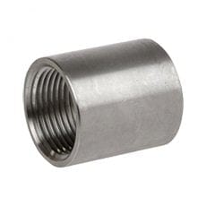 1/8" 150# 304 Stainless Steel Cast Threaded Full Coupling Heavy