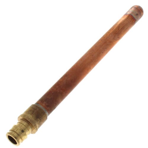 3/4" PEX x 8" Length Copper Straight Stub Out - F1960 PEX A Expansion