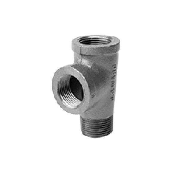 1/2" Galvanized  Street Tee