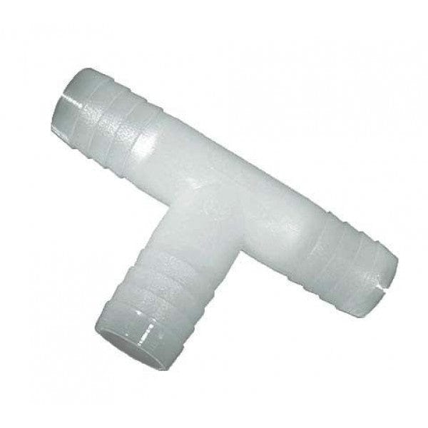 Nylon Insert Tee - Barb x Barb - 1-1/4"