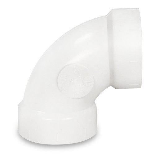 8" PVC DWV 90° Elbow H x H