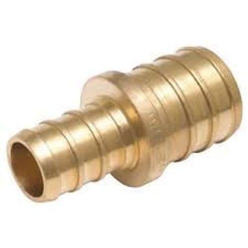 1/2" x 3/8" PEX Brass Reducing Coupling (Lead Free)