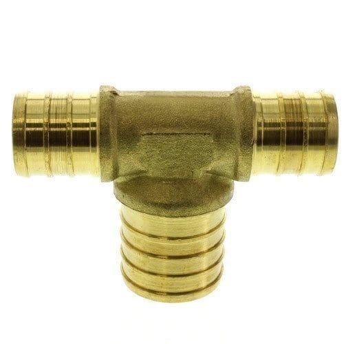 3/4" x 3/4"x 1" PEX Reducing Tee (Lead Free)
