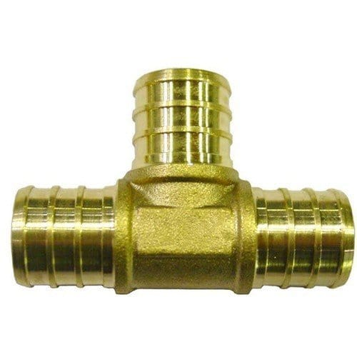 2" PEX Brass Tee (Lead Tee)