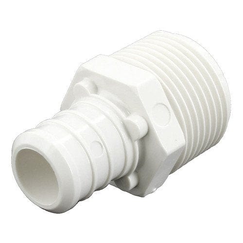 1" PolyAlloy PEX x 1" MPT Adapter