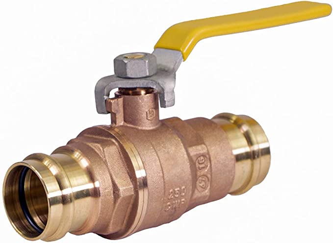 1" Full Port Press Ball Valve - Fittings N' Valves