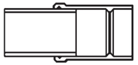 1-1/2" PVC DWV Expansion Joint H x H