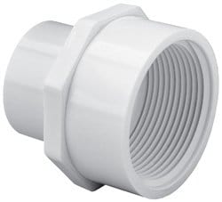 6" PVC DWV Female Adapter