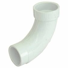 1-1/2" PVC DWV Long Sweep Elbow SPG x H