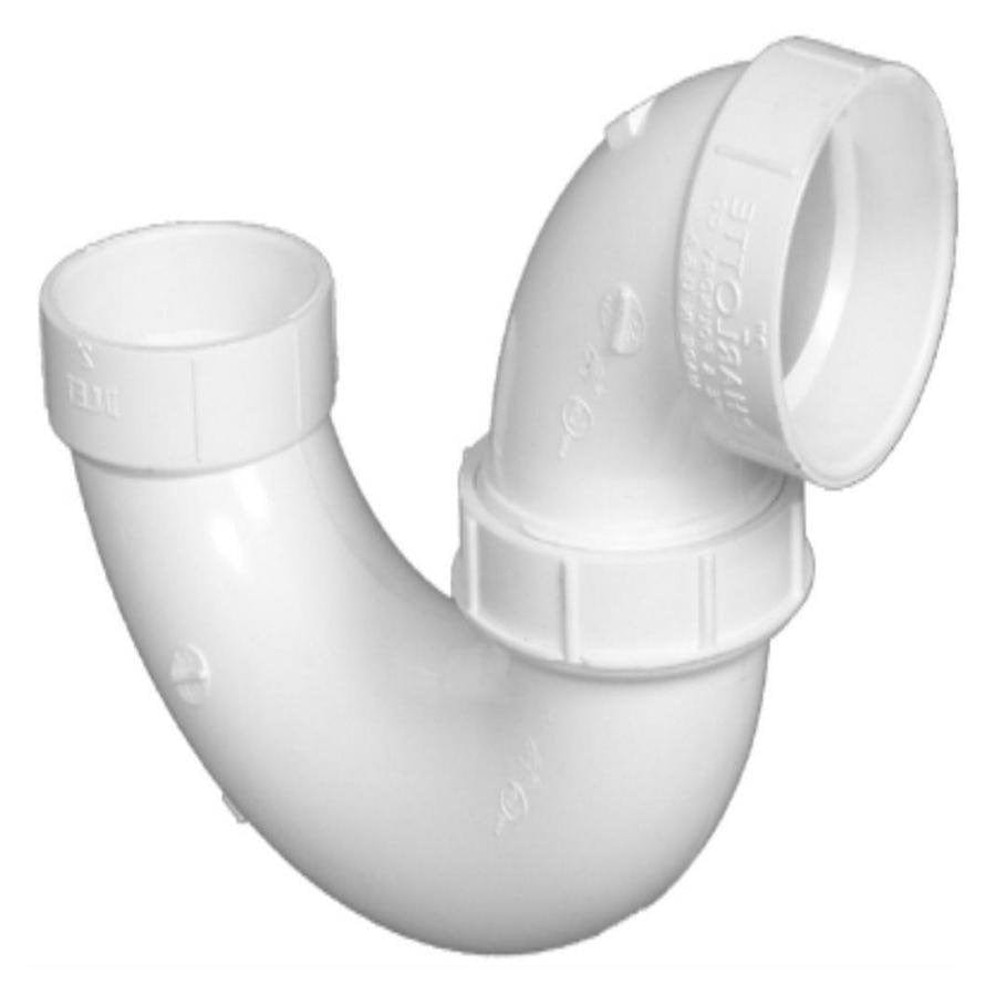 1-1/2" PVC DWV P-Trap Union H x H