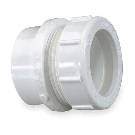2" PVC DWV Trap Adapter W/Nut