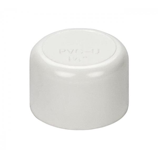 PVC End Cap - Schedule 40 - White - Socket - 1-1/4" (216/Cs)