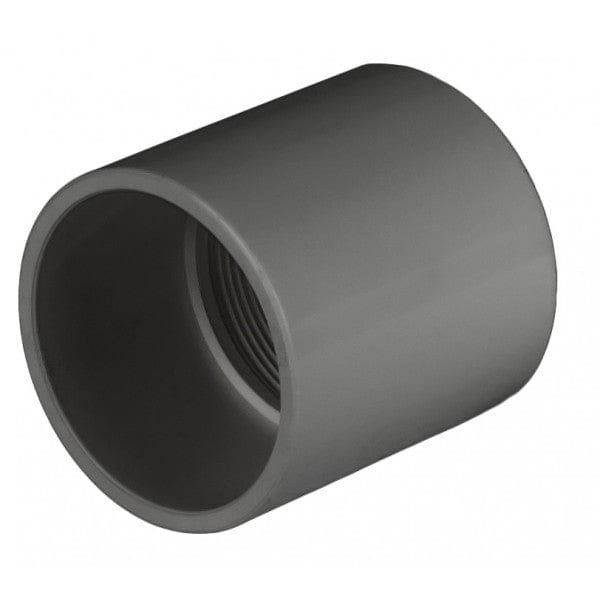 PVC Female Adapter - Schedule 80 - Gray - Socket x FPT - 2" (42/Cs)