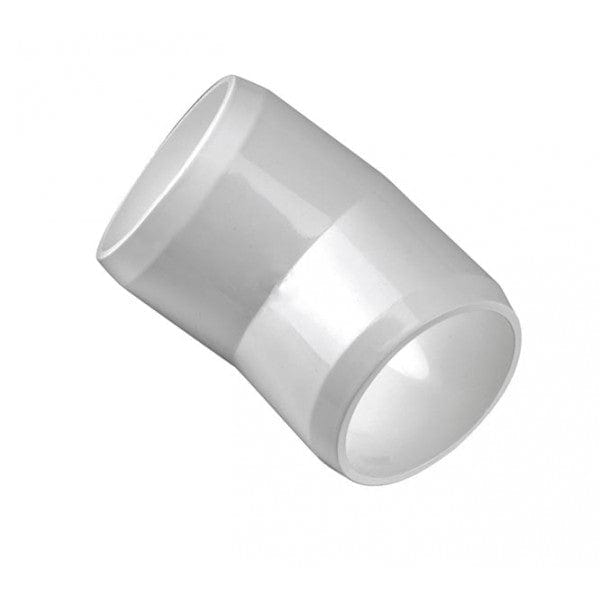 PVC Furniture Grade 45-Degree Elbow - White - 1-1/2"