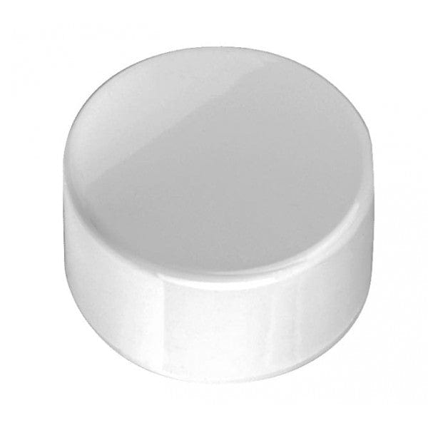 PVC Furniture Grade End-Cap - White - 1-1/2" (250/Cs)