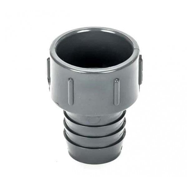 PVC Insert Adapter - Gray - Barb x Socket - 1-1/4"