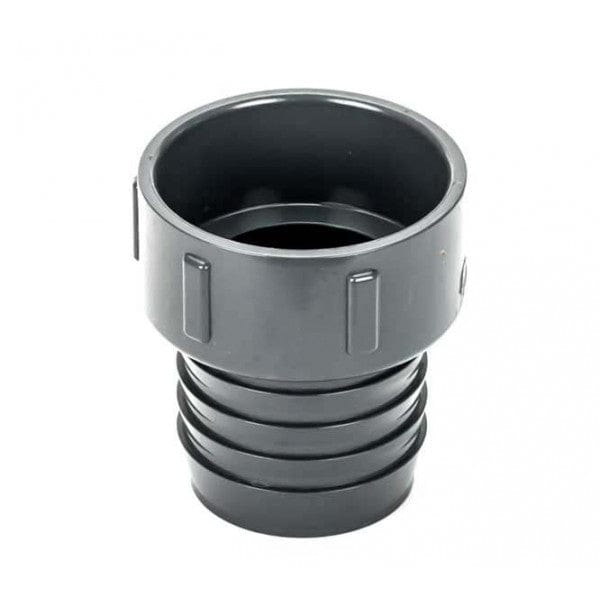 PVC Insert Adapter - Gray - Barb x Socket - 2" - Fittings N' Valves