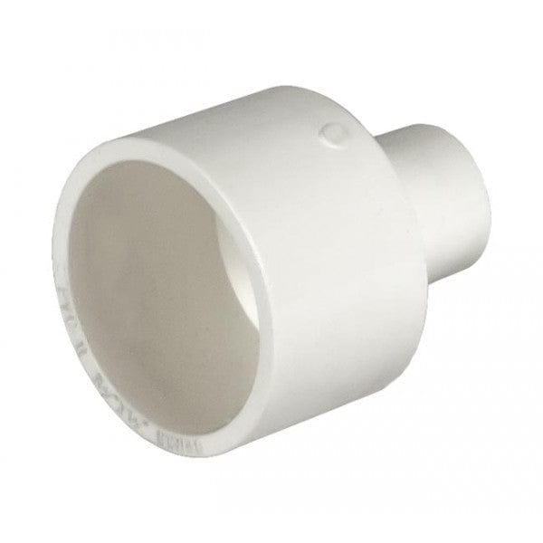 PVC Reducer Coupling - Schedule 40 - White - Socket x Socket - 1-1/2" to 1/2" (120/Cs)