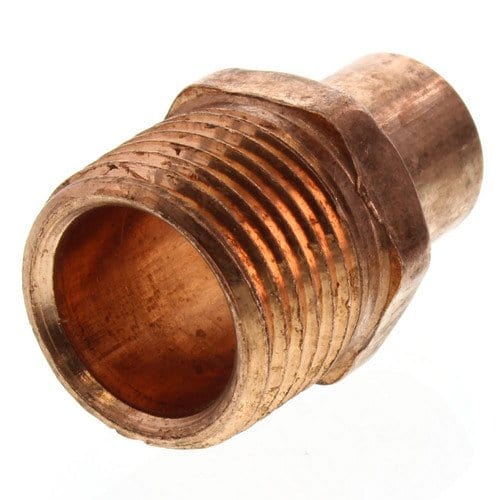 1" X 1-1/2" Copper x Male Adapter