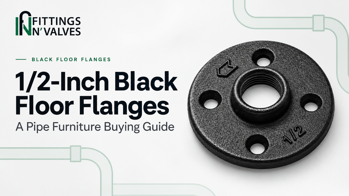 1/2-Inch Black Floor Flanges: A Pipe Furniture Buying Guide