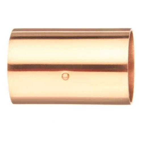 3/8" Copper Coupling With Stop - Box of 200