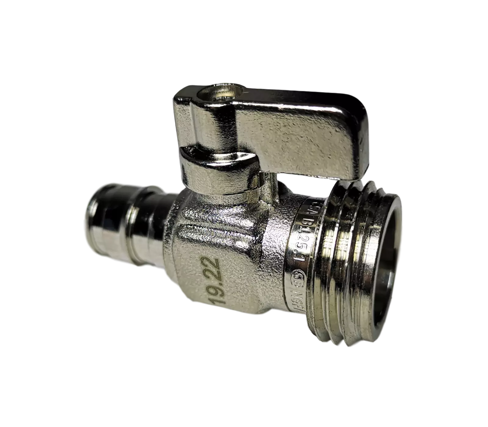 1/2 PEX A X 3/4" GHT VALVE, F1960 EXPANSION GARDEN VALVE