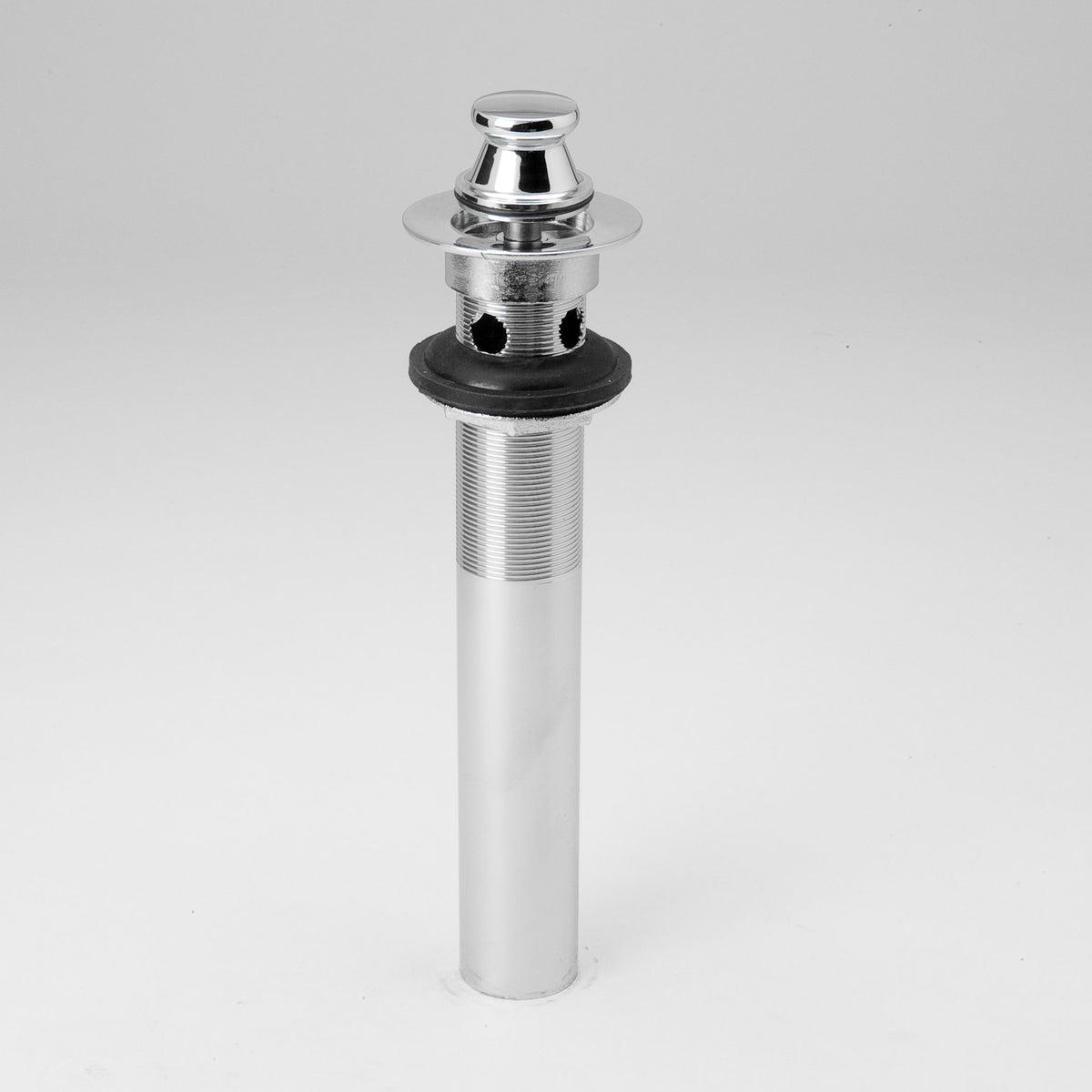 Chrome Plated Brass Pull-Out Plug Sink Drain - Fittings N' Valves