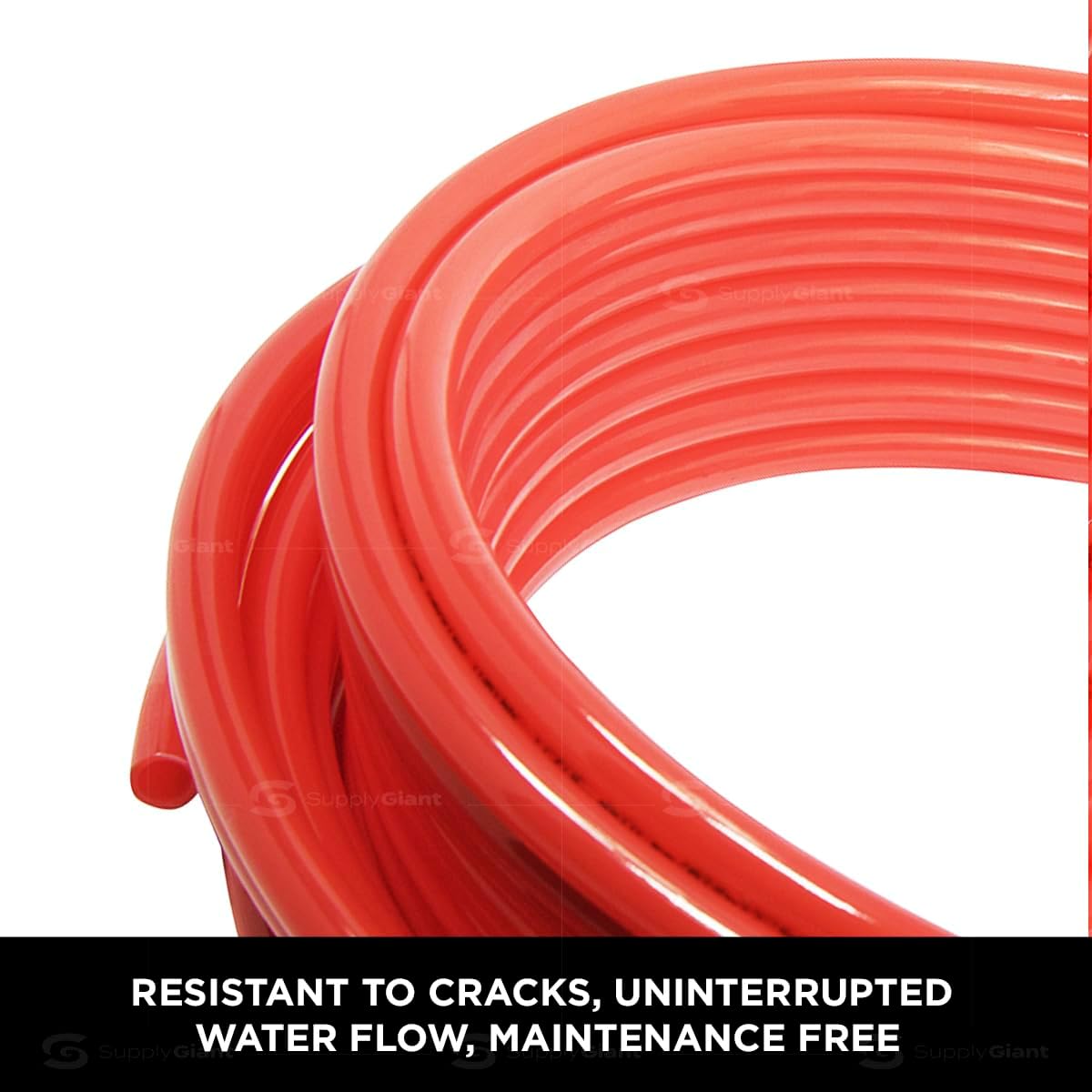 1 x 100' PEX-A Potable Water - 100' Coil - Red