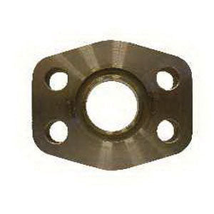 Pipe Thread Flange Pad, 3/4 in Code 62 Flange x 3/4 in, Steel