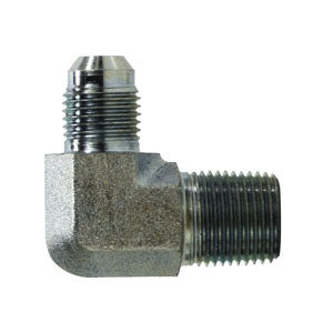 90-deg Elbow, 5/16-in Male JIC x 3/8-in Male NPTF, Steel