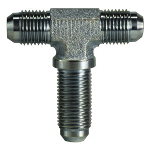 Bulkhead Branch Tee, 1/2-in Male JIC x 1/2-in Male JIC x 1/2-in Male JIC, Steel