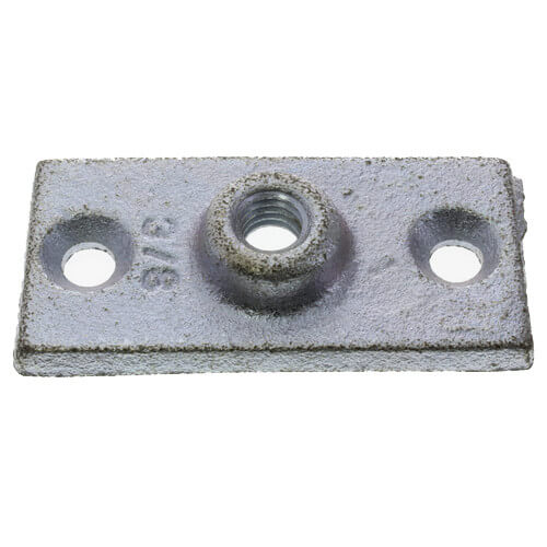 3/8" Electro-Galvanized Ceiling Plate