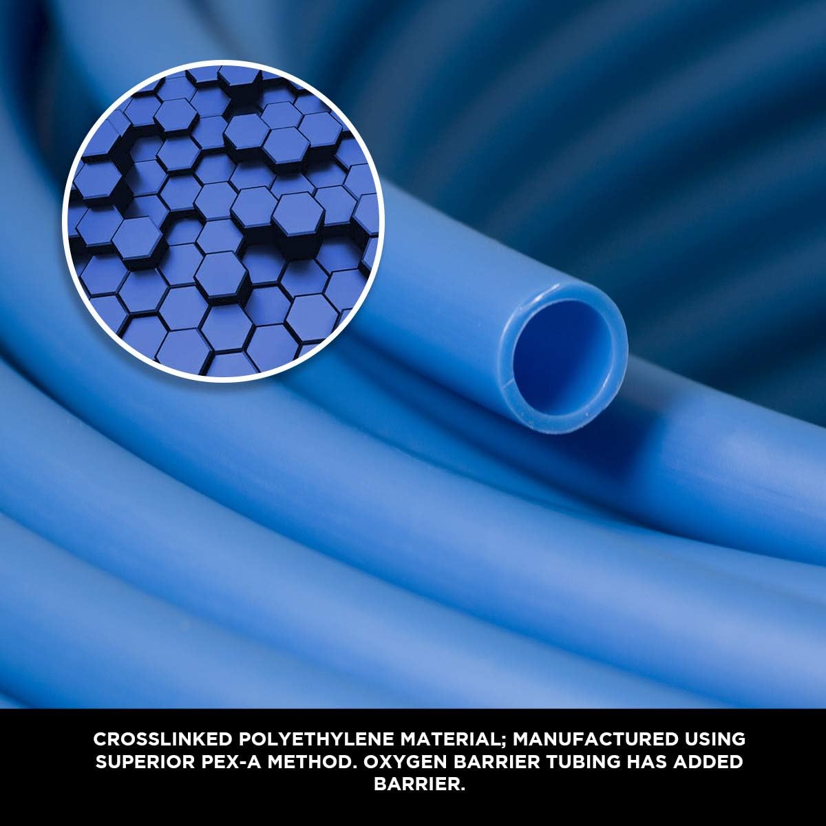 1/2" x 500' Pex-A Potable Water - 500' Coil - Blue