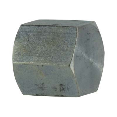 Pipe Cap, 1-in Female NPTF, Steel