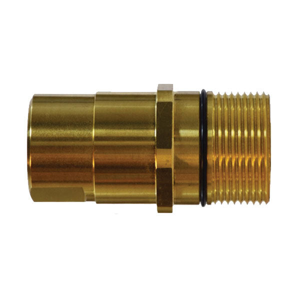 Wingnut Nipple, 1/2 in FNPT, Brass
