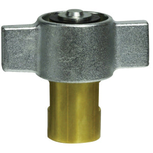 Quick Disconnect Wingnut Coupler, 1-1/2 in FNPT x 1-1/2 in FNPT, Brass