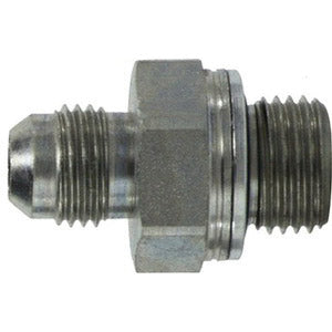 Connector, 1/4 in MJIC x M12 x 1.5 Male Metric, Steel