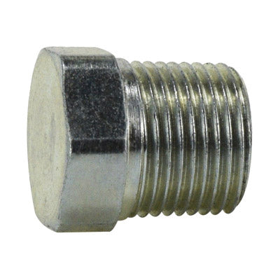 BSPT Plug, 3/4-in Male BSPT, Steel