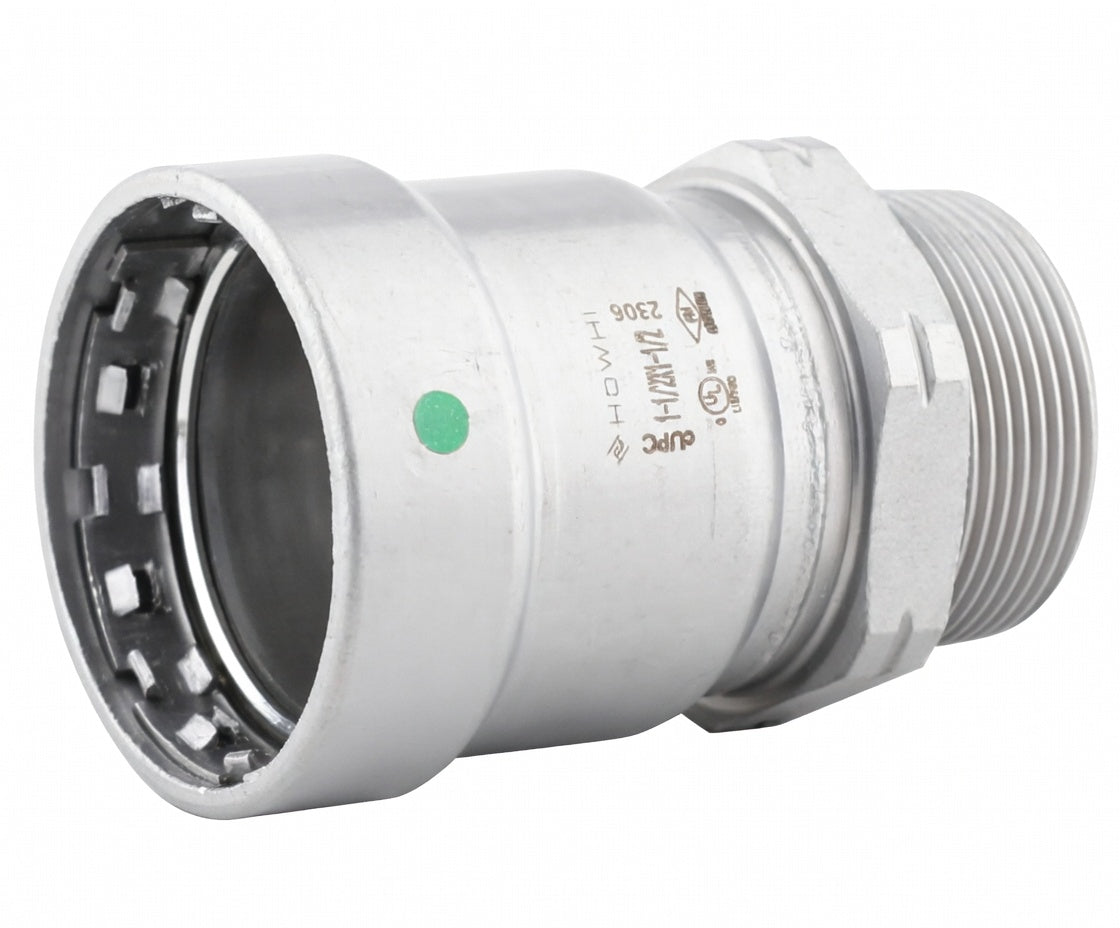 2" ArmorPress CS P x M ADPTR - WATER (EPDM) - Fittings N' Valves