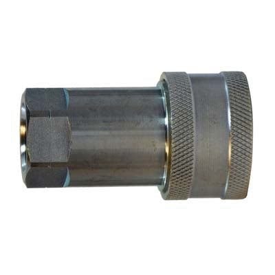 ISO-A Interchange Quick Disconnect Female Pipe Coupler, 1/4-in Body x 1/4-in Female NPT, Steel
