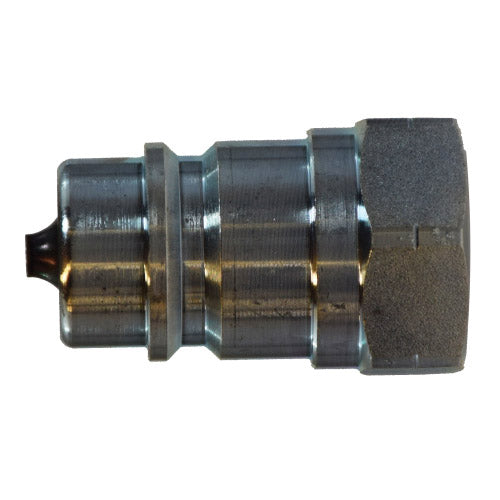 ISO-A Interchange Quick Disconnect Pipe Plug, 1-in Body x 1-in Female NPT, Steel