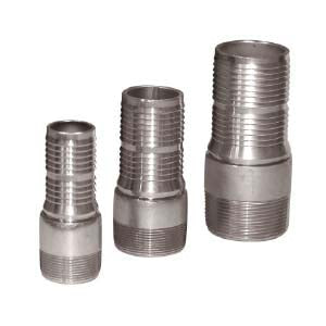 6 CRIMPLOK COMB NIPPLE THREADED PLATED
