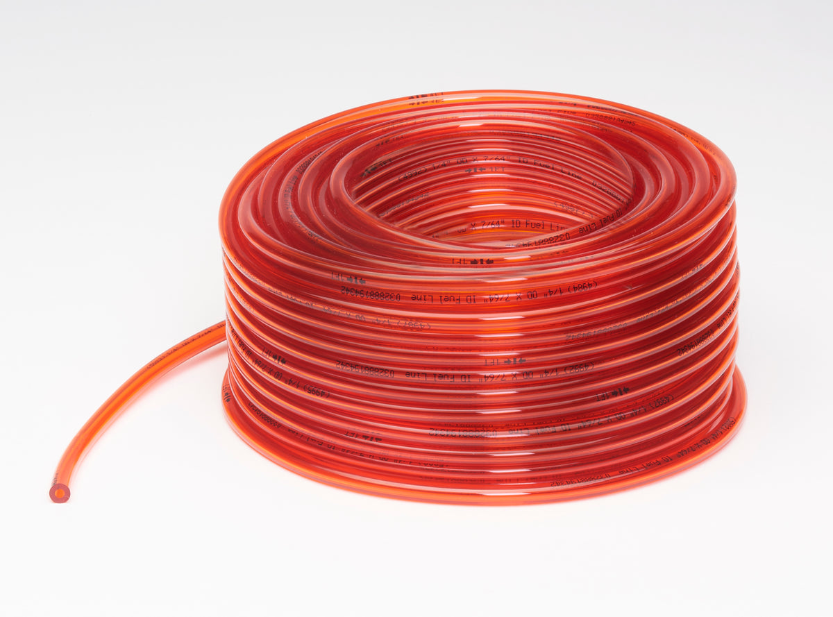 1/4-in OD x 1/8-in ID x 10' Micro Fuel Hose - Hangtag - Fittings N' Valves