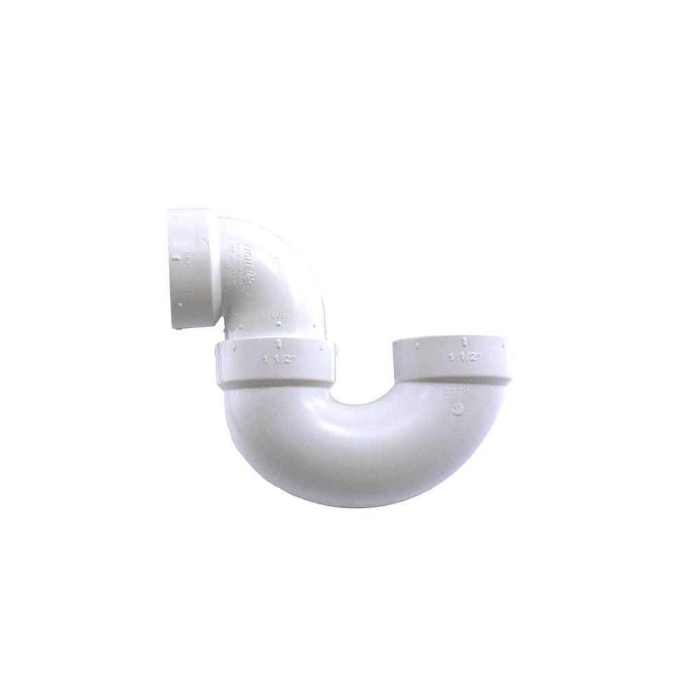 3" Sch. 40 PVC P-Trap, H x H