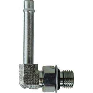 90-deg Elbow, 3/8-in Beaded Stem x M18 Male Adjustable O-Ring Boss